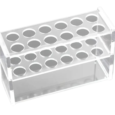 Suporte para Tubo de Ensaio em Acrílico 15MM