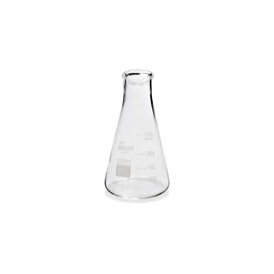 Frasco Erlenmeyer Boca Estreita 250ml