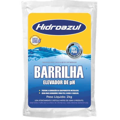 Barrilha Elevador de pH 2kg Hidroazul
