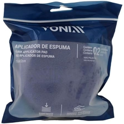 Aplicador de Espuma Vonixx (Pacote com 2 Unidades) - Maciez e Resistência