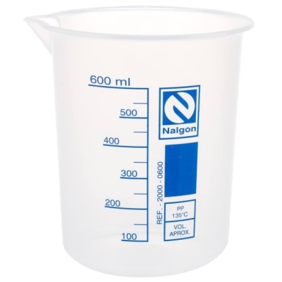 Copo Becker de Plástico 600ml