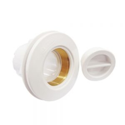 Dispositivo Aspiração ABS 1 1/2'' Rosca Latão Alvenaria - Sodramar