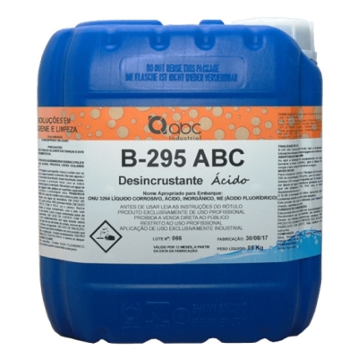 B 295 - Desincrustante Ácido 5kg
